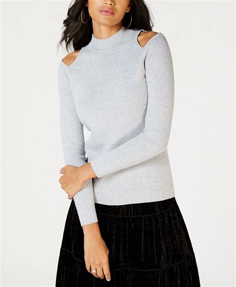 michael kors cold shoulder sweater|michael kors sweater sale.